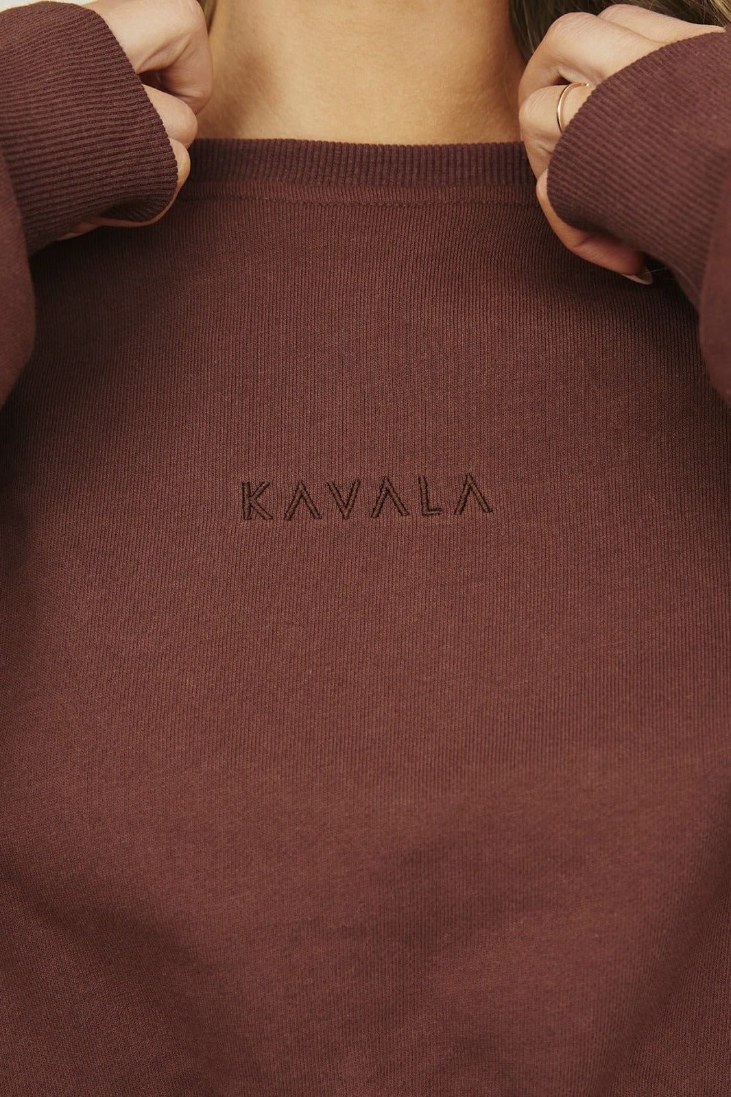 Espresso Clovelly Cropped Crewneck