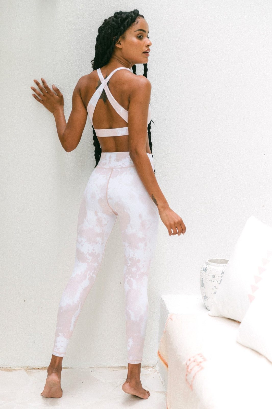 Blush Tie Dye Kavala Legging - Kavala