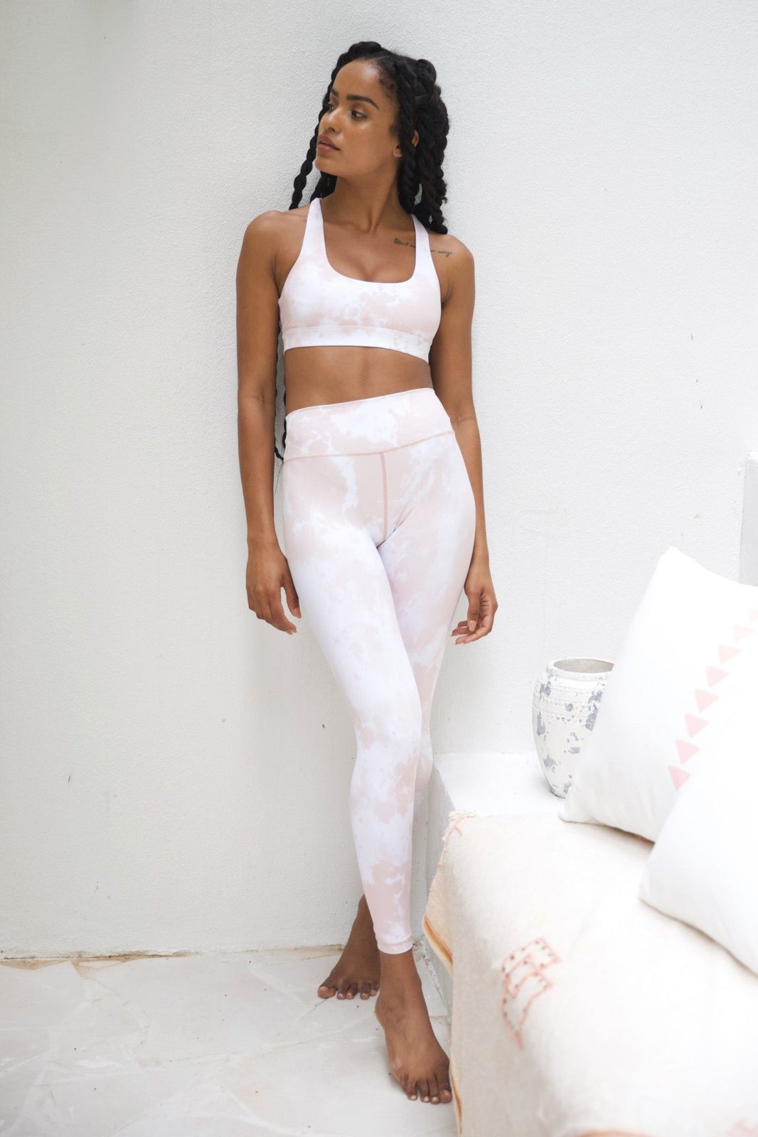 Blush Tie Dye Kavala Legging - Kavala