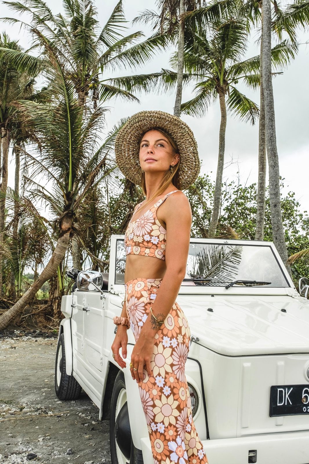 Flower Power Vintage Komodo Crop - Kavala