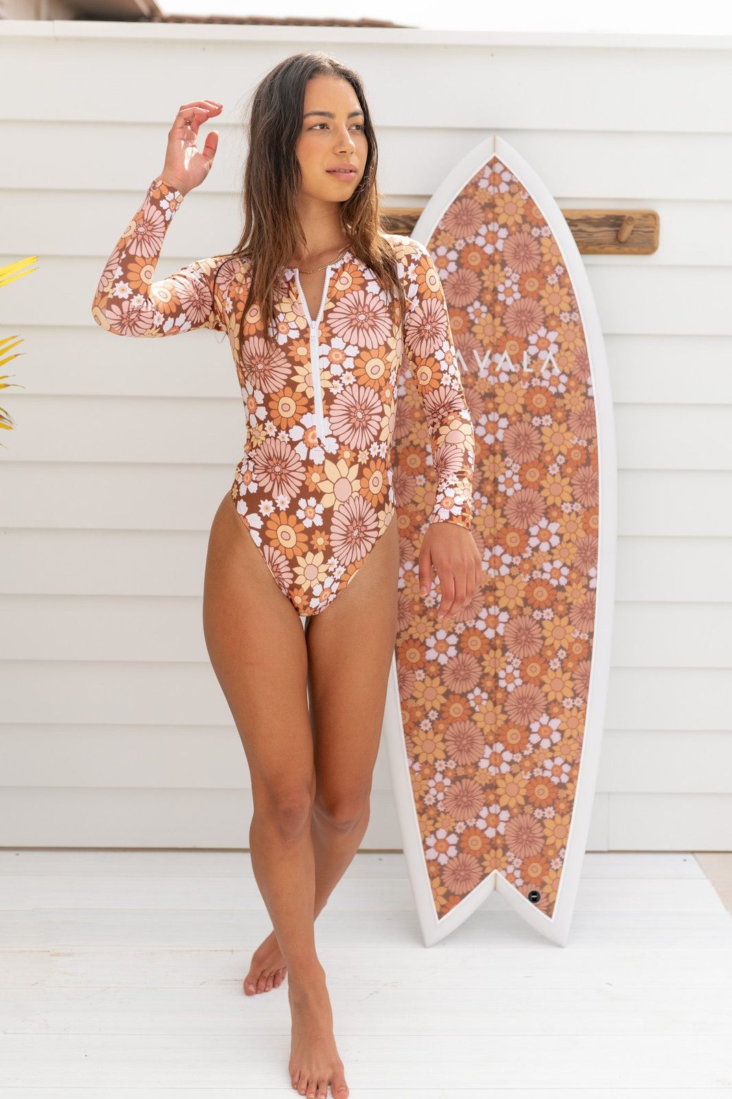 Flower Power Vintage Sulawesi Surf Suit - Kavala
