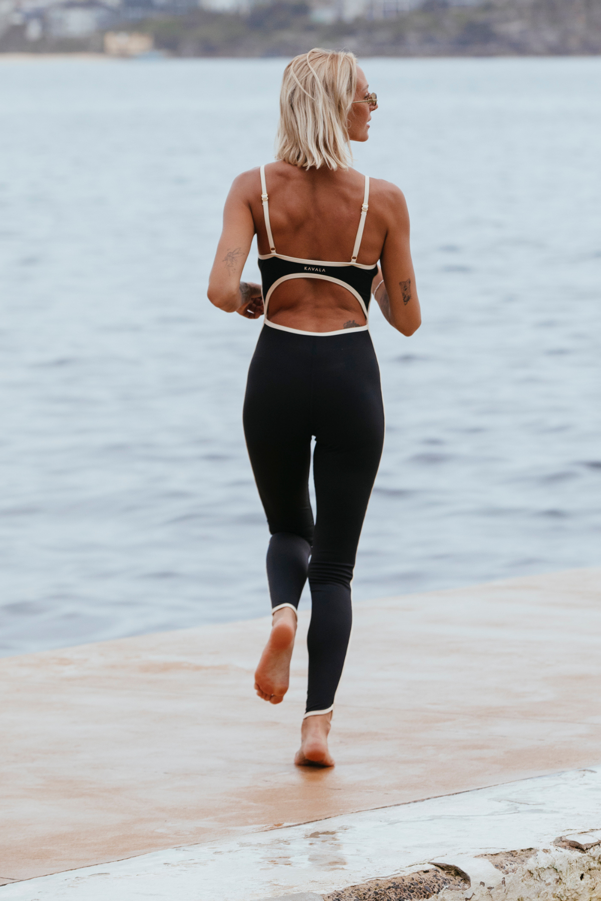 Onyx Contrast Elara Onesie